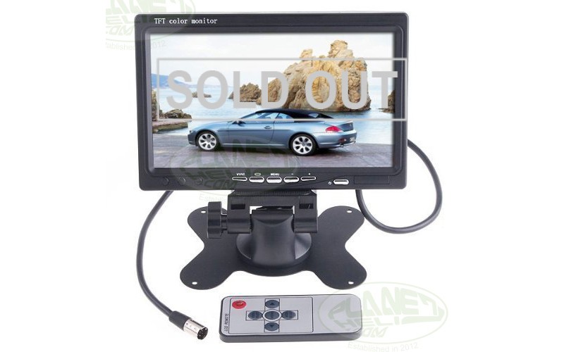 7in High Resolution 800*480 High Resolution LCD Snow Screen with Audio